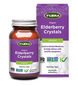 Flora Elderberry Crystals - Cold & Flu